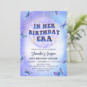 In zijn geboortejaar is de vlinder Paarse Kaart (Staand voorkant)