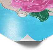 In zijn handen foto afdruk (Hoek)