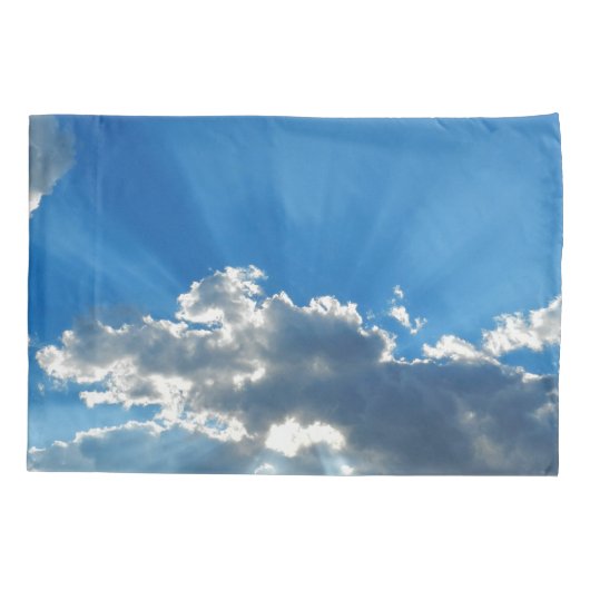 In zijn handen kussensloop (Achterkant)