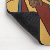 In zijn handen muismat (Hoek)