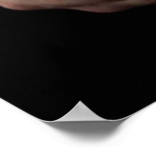 In zijn handen Poster (Hoek)