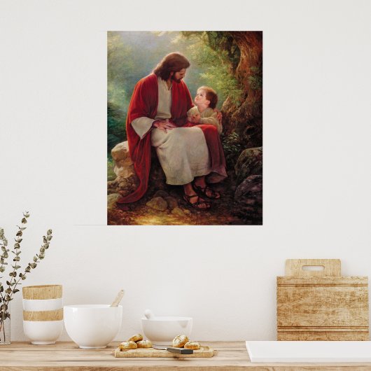 In zijn licht poster (Keuken)