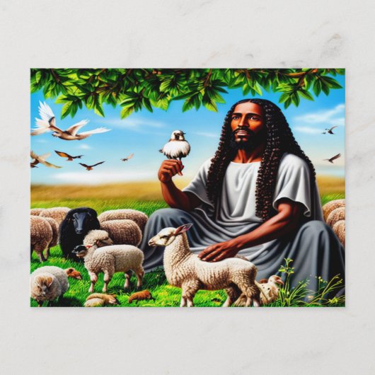 In zijn presentie Briefkaart (Voorkant)