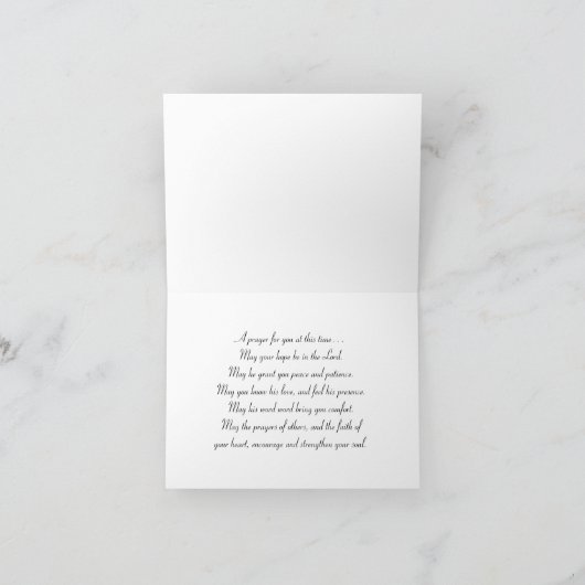 In Zijn Woord heb Ik Mijn hoop gesteld - Schrift e Kaart (Binnen)