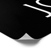 In Zijn Word-John 3:16 Manuscript Poster (Hoek)