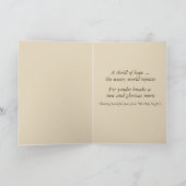 "In Zijne Heiligheid" 5x7 Kaart met envelop (Binnen)