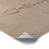 In zonder het te weten door Charles Marion Russell Poster (Hoek)