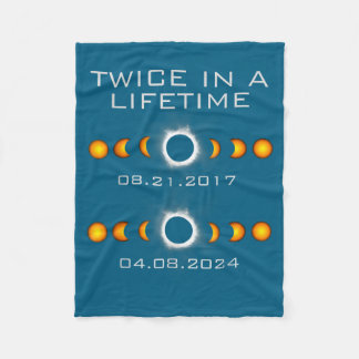 In Zonsverduistering Tweemaal Levenslang Zonne-ene Fleece Deken