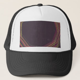 in zwart 0900 abstracte kunst trucker pet