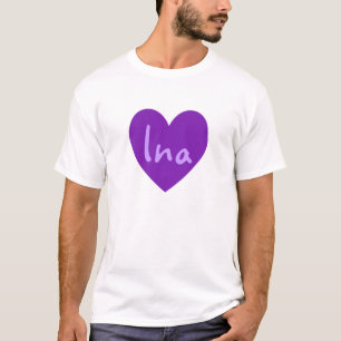 Ina in Paars T-shirt