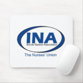 INA Officiële Logo 1 Muismat (Met muis)