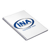 INA Officiële Logo 1 Notitieboek (Rechterzijde)