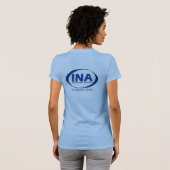 INA Officiële Logo 1 T-shirt (Achterkant volledig)