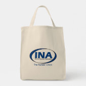 INA Officiële Logo 1 Tote Bag (Achterkant)