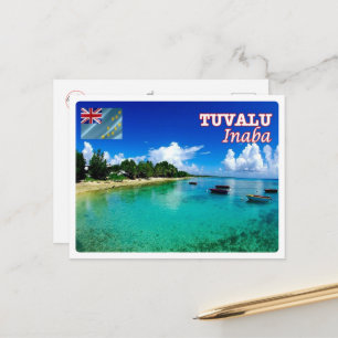 Inaba - Tuvalu - Zee Uitzicht - Briefkaart