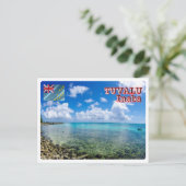 Inaba - Tuvalu - Zee Uitzicht - Briefkaart (Staand voorkant)