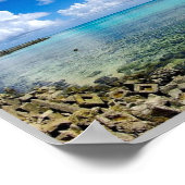 Inaba - Tuvalu - Zee Uitzicht - Poster (Hoek)