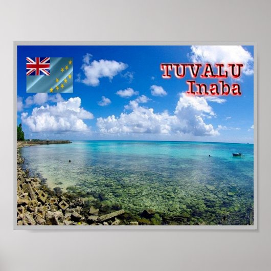 Inaba - Tuvalu - Zee Uitzicht - Poster (Voorkant)