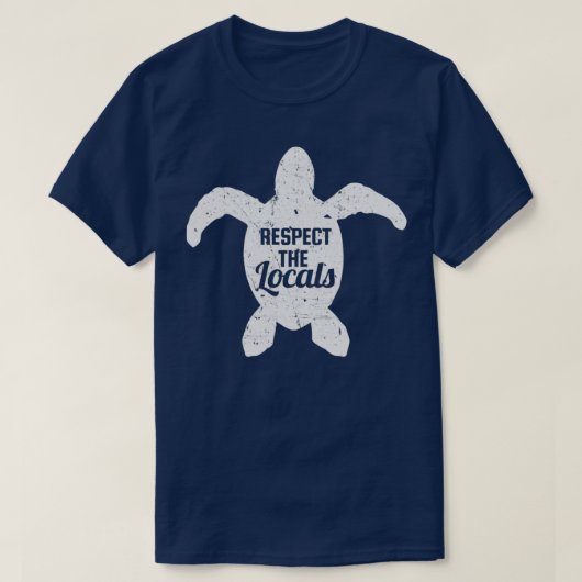 Inachtneming van de plaatselijke bescherming van d t-shirt (Design voorkant)
