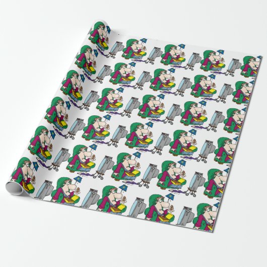 Inactief Draag oppakpapier Cadeaupapier (Uitgerold)