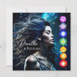 Inademen en loslaten | Mooie etherische vrouw