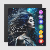 Inademen en loslaten | Mooie etherische vrouw (Voorkant / Achterkant)