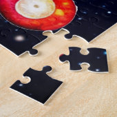 Inademen en loslaten | Mooie etherische vrouw Legpuzzel (Zijkant)