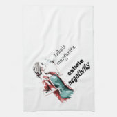 Inademen, negativiteit uitademen theedoek (Verticaal)