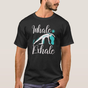 Inademen Uitademen Yoga Meditatie Fitness Oefening T-shirt