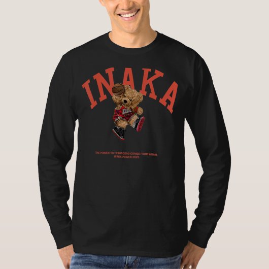 Inakas Basketball Beer Design T-shirt (Voorkant)