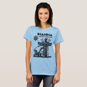 INANNA Ishtar Koningin van de Hemel T-shirt (Voorkant volledig)