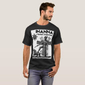 INANNA Ishtar Koningin van de Hemel T-shirt (Voorkant volledig)