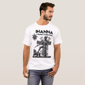 INANNA Ishtar Koningin van de Hemel T-shirt (Voorkant volledig)