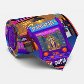 INANNA: Koningin van de Game 80's Stropdas (Opgerold)