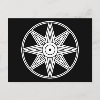Inanna Star Symbool Briefkaart
