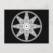 Inanna Star Symbool Briefkaart (Voorkant)