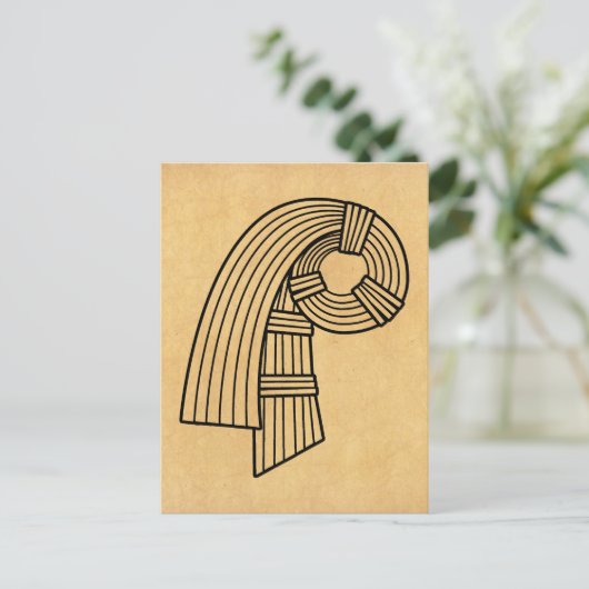 Inanna's Knot Briefkaart (Staand voorkant)