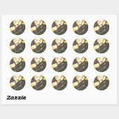 Inanna's ondergang ronde sticker (Vel)