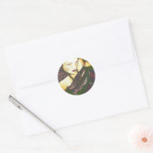 Inanna's ondergang ronde sticker (Envelop)