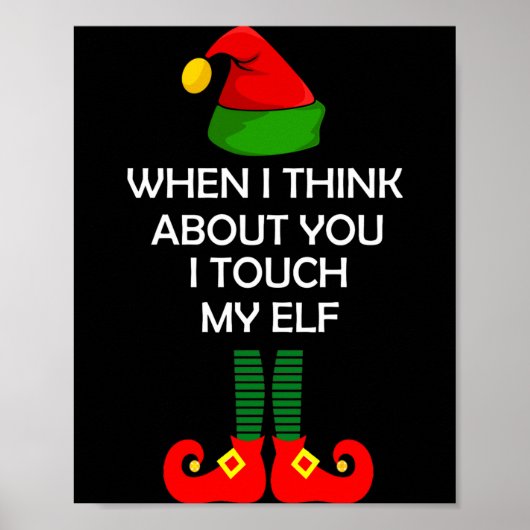 Inappropriate Christmas Shirt Funny Xmas Poster (Voorkant)
