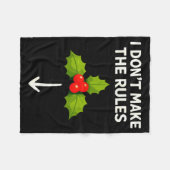 Inappropriate Christmas Shirts Men, Funny Adult Mi Fleece Deken (Voorkant (Horizontaal))