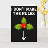 Inappropriate Christmas Shirts Men, Funny Adult Mi Kaart (Gele Bloem)