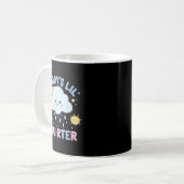 Inappropriate Funny Daddys Lil Squirter Embarring Koffiemok (Voorkant links)