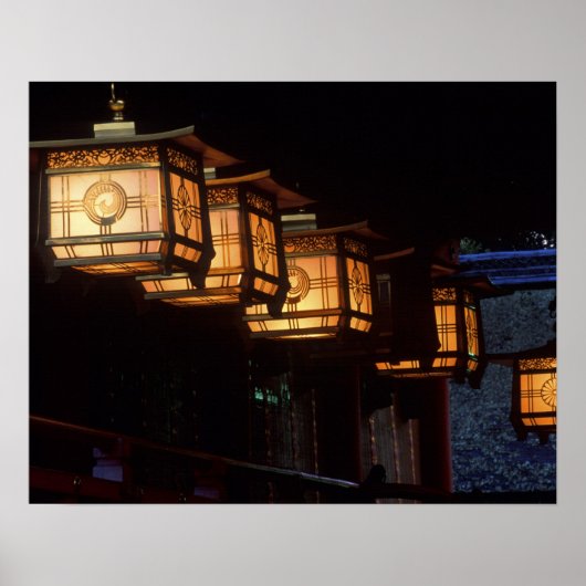 Inari Grand Shrine, Fushimi, Kyoto, Japan Poster (Voorkant)