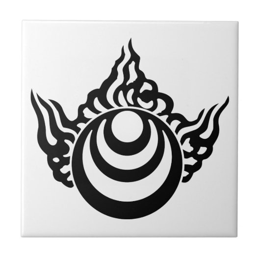 Inari-juweel Tegeltje (Voorkant)