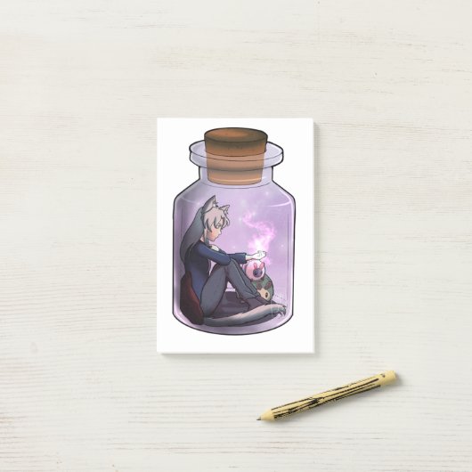 Inarora's Stickies Post-it® Notes (Op bureau)