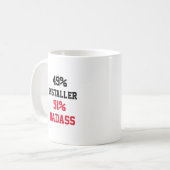 Inataller Badass Koffiemok (Voorkant links)