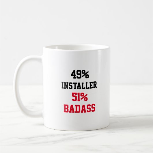 Inataller Badass Koffiemok (Links)