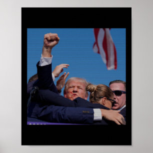 Ination Poging - Trumps Rally in Pennsylvania Poster