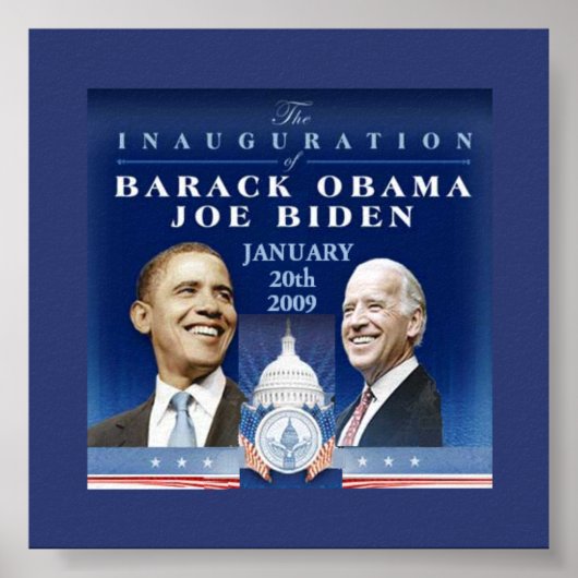 Inauguraal CapitolPoster Poster (Voorkant)